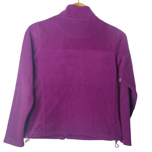 Cabelas Outdoors Womens M Fleece Jacket Pink Full Zip Workwear Fuzzy Farm - Picture 2 of 10